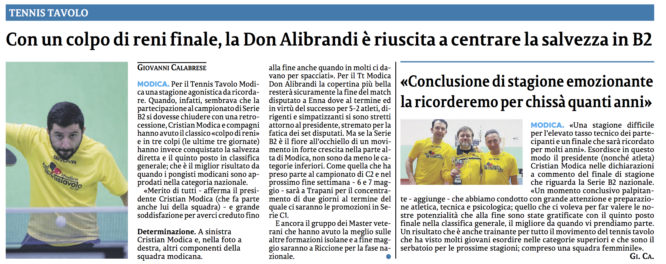 La Sicilia - 1 maggio 2023